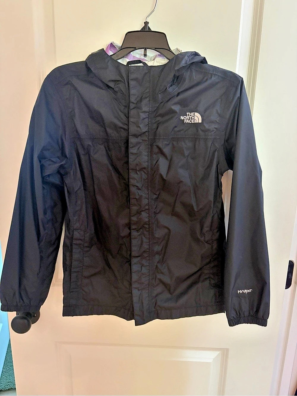 The North Face Girls HyVent Hooded Rain Jacket – L 14/16